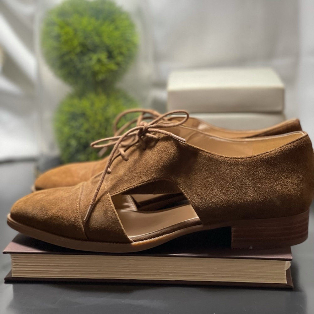 Nine west suede  flats